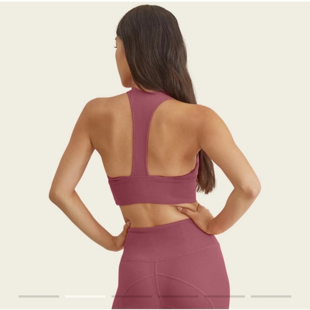 Italic Racerback Sports Bra In Maeve Pink Size Xs Nwt — image 6 of 7